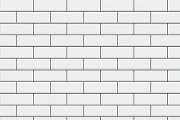 Fototapeta premium Brick wall of the building. Decor for subway, home itterier bath and kitchen.