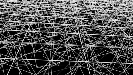 striped background. Raster geometric pattern. black and white stripes. monochrome grunge background. design for decor, print.background in UHD format 3840 x 2160. 