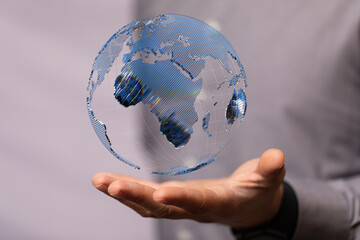 Business concept of Global network connection