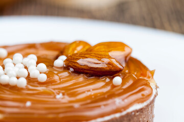 a simple cake is made of flour