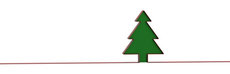 modern merry christmas card modern 3d minimal