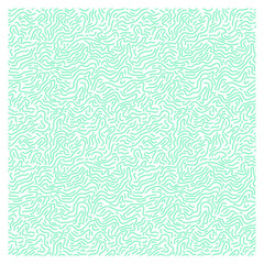 Pattern with black maze lines. 