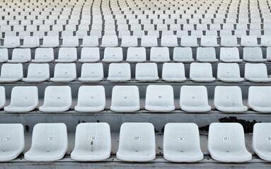 abstract background with empty stadium tribune image