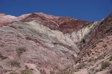 Hill of the 7 colours view form the  base of the mountain