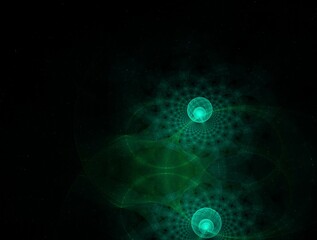 Imaginatory fractal abstract background Image