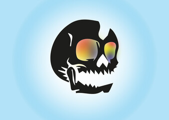 illustration of a face of a person