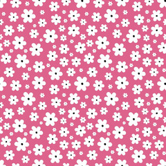 seamless pattern with flowers