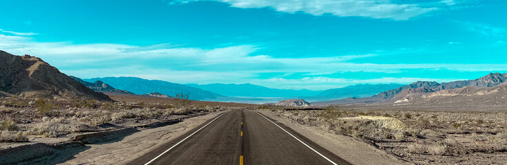 view of the mountains