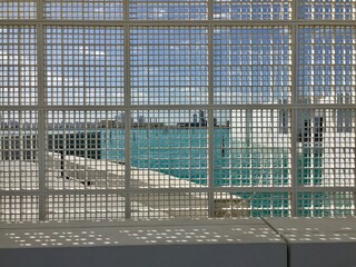 Obraz premium Lattice work in the Middle East.