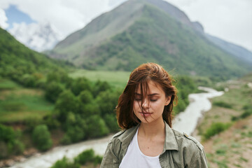 voice nature in the mountains walk freedom landscape