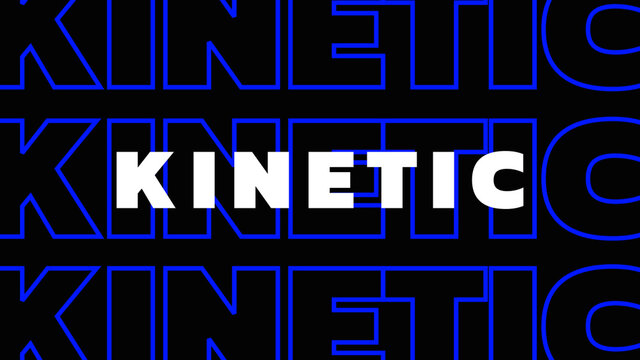 Kinetic Text Promo