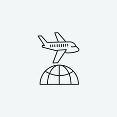 travel vector icon illustration sign 