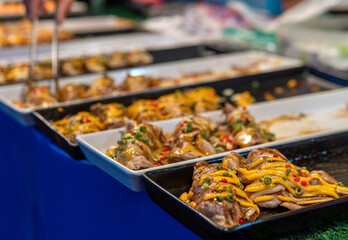 Roast Beef Sushi for sale in Chiang Mai, Thailand