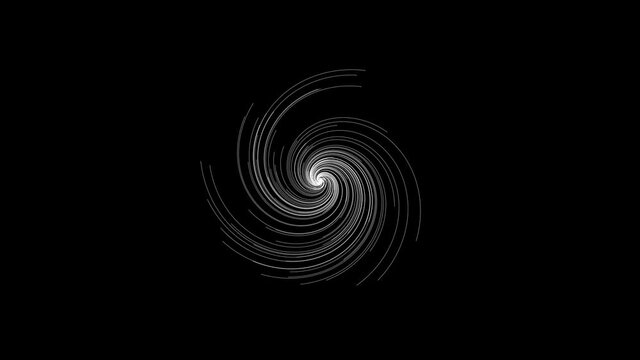 Vortex.
A spinning spiral pattern builds up then fades away.