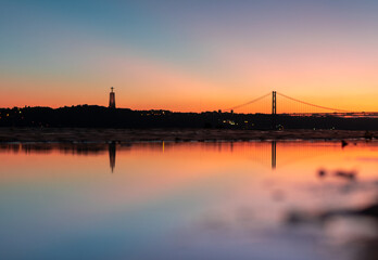 Fototapeta na wymiar Lisbon Sunset