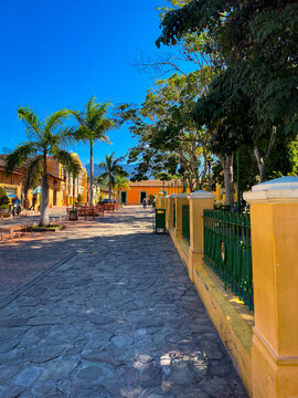 Parque soberan&iacute;a de la ciudad de Comayagua, Honduras, Centroam&eacute;rica 