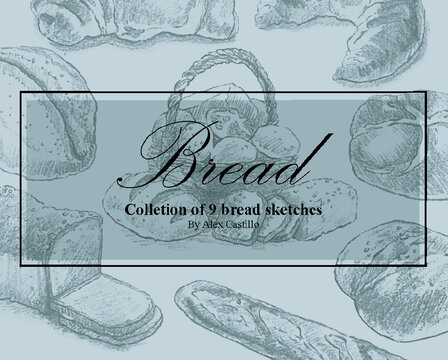 Bread pencil Sketch