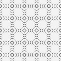 Oriental arabesque hand drawn border. Black and