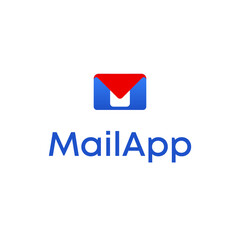 M Letter Mail Application Email Vector Abstract Illustration Logo Icon Design Template Element