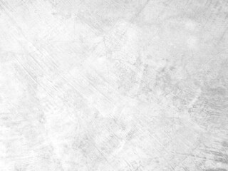 Fototapeta na wymiar White concrete wall background in vintage style for graphic design or wallpaper