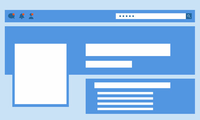 Obraz premium social media template mockup vector background