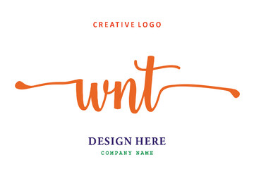 WNT lettering logo is simple, easy to understand and authoritative