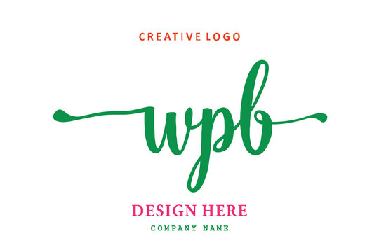 WPB lettering logo is simple, easy to understand and authoritative