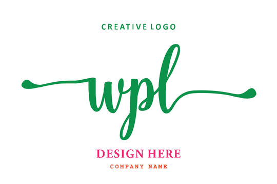 WPL lettering logo is simple, easy to understand and authoritative