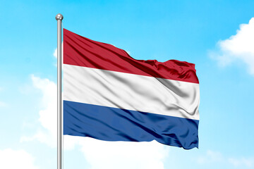 Netherlands Flying Flag