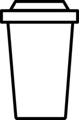 vector coffee cup icon. sign design.eps