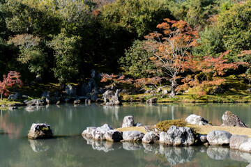 天龍寺庭園２