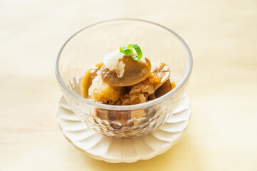 天然きのこのみぞれ和え