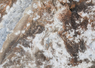 Natural brown gray stone as a background or texture, seamless for design. High quality photo