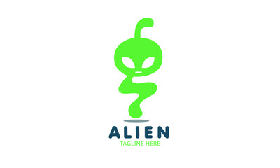 Letter G Alien Logo