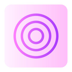 Archery gradient icon
