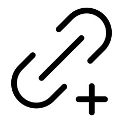 Add link line icon