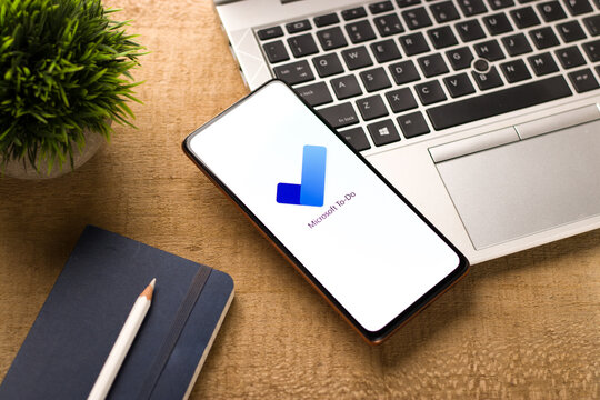 West Bangal, India - November 11, 2021 : Microsoft To Do logo on phone screen stock image.