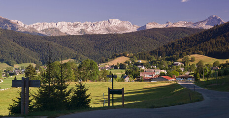 Panorama du Vercors