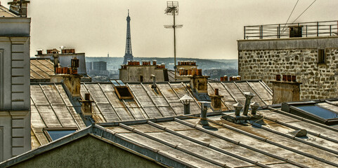 Les toits de Paris