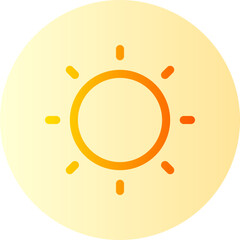 Full Brightness gradient icon