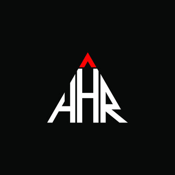 HHR letter logo creative design. HHR unique design

