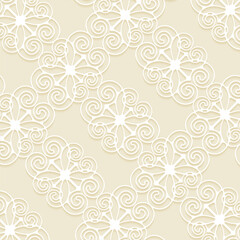 Vector seamless geometric pattern texture