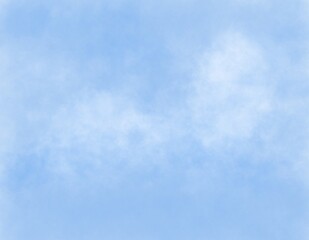 Naklejka na ściany i meble realistic white cloud on clear blue sky backgrond ep04