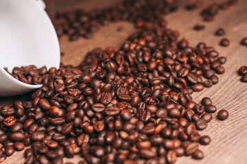 coffee beans breakfast fresh scent caffeine pattern