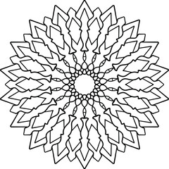 Royal mandala design, mandala art, mandala coloring page, mandala decoration, invitation background, royal art,