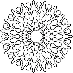 Royal mandala design, mandala art, mandala coloring page, mandala decoration, invitation background, royal art,