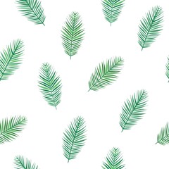 shabby fir-tree branches on white background. seamless winter pattern with spruce.