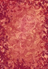 Fondo rojo y vainilla. Fondo de fuego y llamaradas