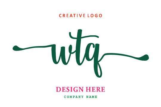 WTQ lettering logo is simple, easy to understand and authoritative