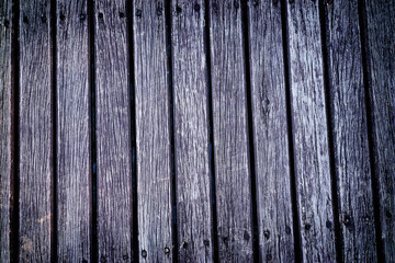 Wooden deck.
